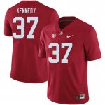 NCAA Men's Alabama Crimson Tide #37 Demouy Kennedy Stitched College 2020 Nike Authentic Crimson Football Jersey AU17R62XG